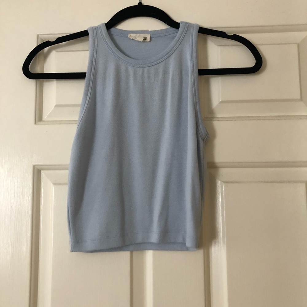 Aritzia light blue tank top